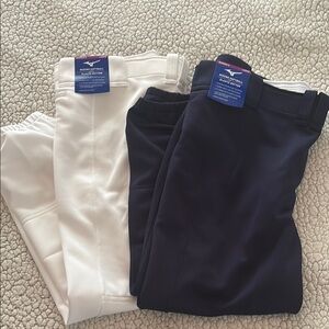 Mizuno Dual Pack: White and Navy Sports Pants